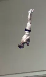 Taylor Roberts was victorious in the 3-meter springboard in Indiana's 143-100 win over Purdue last Saturday.