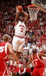 D.J. White and the Hoosiers will take on Michigan State on Saturday night at 9 p.m.