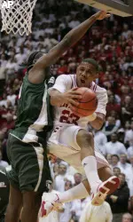 Eric Gordon broke Indiana's freshman scoring record.