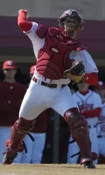 Josh Phegley had a hit and scored a run in a losing effort at LSU on Friday.