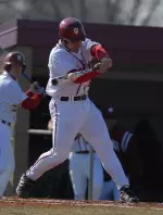 Josh Phegley drove in the go-ahead run in the ninth inning against LSU on Sunday.