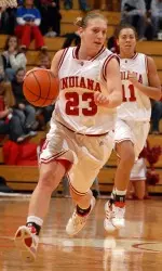 Sophomore Jamie Braun led the Hoosiers with 16 points on Thursday night.