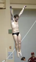 Taylor Roberts is one of 10 seniors who will be honored prior to the dual meet with Purdue.