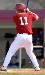 Tyler Cox had his first career home run and three hits against New Mexico State on Saturday.