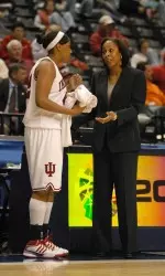 IU head coach Felisha Legette-Jack and the Hoosiers host the winner of the Radford/James Madison game in the second round of the 2008 WNIT.