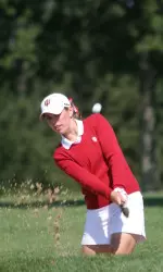 Laura Nochta's 82 was the low round of the day for IU Wednesday at the Betsy Rawls Longhorn Invitational.