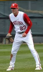 Kipp Schutz had three hits in IU's 8-7 win over Minnesota on Sunday.