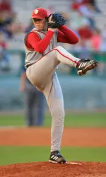 Matt Bashore is scheduled to pitch Saturday against Fresno State as IU takes on the Bulldogs for a two-game set.