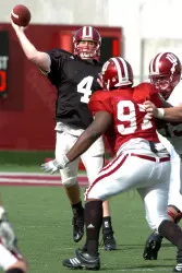 Ben Chappell is 34-of-43 for 272 yards with one passing strike, one rushing TD and no interceptions in two spring scrimmages.