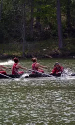 Indiana Defeated Purdue in four out of five races on Sunday in Indianapolis.