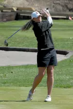 Freshman Lauren Giesecke got her first taste of collegiate competition at the Indiana Invitational last week.