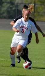 Chloe McKay scored the lone goal for the Hoosiers in a 1-1 tie against FC Indiana.