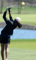 Anita Gahir was Indiana's top finisher at the 2007 Big Ten Championship as a freshman, finishing tied for 15th.