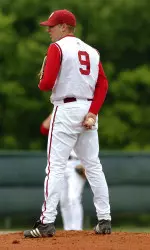 Chris McCombs and the Hoosiers will face Illinois from Saturday-Monday this weekend at Sembower Field.