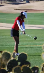 Sophomore Anita Gahir had the low round on Tuesday with a 73 to finish in a tie for 13th at the Indiana Invitational.