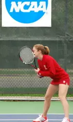 Senior Brianna Williams finished her IU playing career at the NCAA Tournament