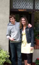 Martyna Popik and her younger brother Kacper