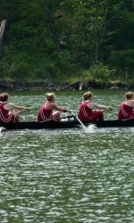 The Indiana V8 finished 14th out of 22 boats at the Aramark Region Sprints.