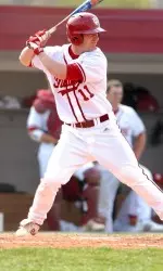 Tyler Cox hit a walk-off grand slam to lift the Hoosiers to an 11-8 win over Penn State on Friday.