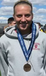 Sophomore Ashley Rhoades