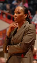 Indiana Head Women's Basketball Coach Felisha Legette-Jack