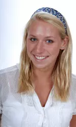 Amanda Smith is the new school record holder in the 400-meter freestyle with a time of 4:15.91.