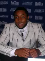 Senior running back Marcus Thigpen is enjoying his time at the Big Ten Media Days in Chicago.