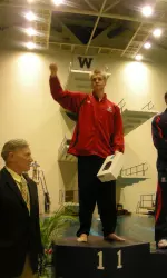 Ben Hesen was one of two IU student-athletes named Athletes of the Year for the 2007-08 school year.