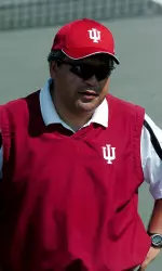 Tournament director and IU associate head women's tennis coach Ramiro Azcui