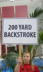 Kate Zubkova tied for 22nd in her third and final individual event at the 2008 Olympics, the 200 backstroke.