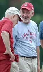 IU Director and Head Cross Country and Track and Field Coach Ron Helmer