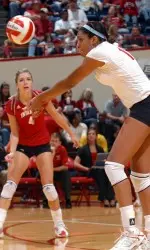 Seniors Juli Pierce (left) and Erica Short (right) will serve as team captains in 2008