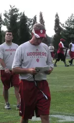 Head coach Bill Lynch thought the team continued to make strides in the practice.