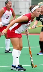 Junior Haley Funk was the first player to get on the board, recording her second goal of the season in the game's 28th minute.