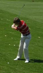 Alex Martin is tied for second on the individual leaderboard