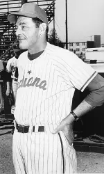 Ernie Andres was the head coach of the Indiana baseball team from 1948-73.