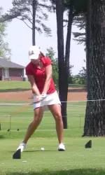 Indiana is in fifth place heading into the final round of the Badger Invitational.