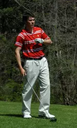 Seth Brandon is tied for eighth place heading into the final round on Tuesday