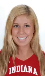 Mary Chaudoin (above) split the setting duties with Hayley Koetter, posting 18 assists and three blocks