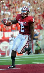 Senior running back Marcus Thigpen rushed for 100 yards and two scores against the Racers.