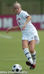 Jessica Boots and the Hoosiers will play six games in their spring schedule.