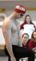 Senior Matt Lenton is the Big Ten Swimmer of the Week after setting a new school record in the 50-yard freestyle last weekend.