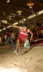 Cedric Hudson will be a key newcomer for the Hoosiers in 2009 in the sprints and jumps.