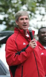 Head coach Bill Lynch and Hoosier players will participate in the Homecoming parade and pep rally this evening.