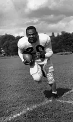 George Taliaferro's three first-half touchdowns led the Hoosiers to a whitewashing of Minnesota in 1945.