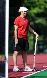 IU head coach Amy Robertson picked up the 80th win of her career.