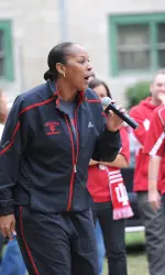 IU head coach Felisha Legette-Jack