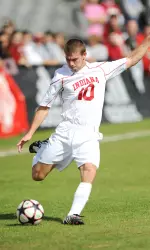 Junior Andy Adlard had three shots for the Hoosiers Wednesday night at Louisville.