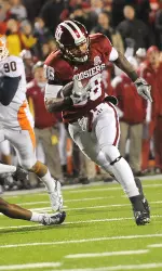 Damarlo Belcher and the Hoosiers will face Wisconsin at noon on Saturday, Nov. 7.