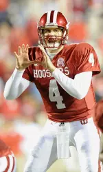 Indiana quarterback Ben Chappell threw for 210 yards against Ohio State.